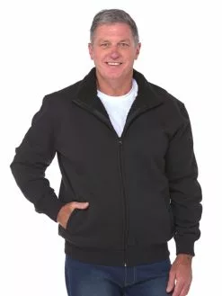 Jackets Cougars Full Zip Sherpa Lined Black Jacket