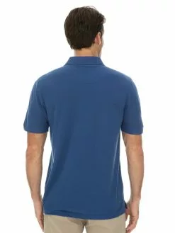 Polos Lowes Blue Cotton Polo With Collar -Traders Country Sales 20220823 58817 b 1