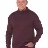 Long Sleeve Tops Lowes Burgundy Basic Skivvy -Traders Country Sales 27505 051 org