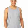 Singlets & Tanks Lowes Grey Marle Basic Cotton Tank Top -Traders Country Sales 27824 01 org