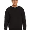 Tops Lowes Fleece Sloppy Joe In Black 2 Tops Lowes Fleece Sloppy Joe In Black -Traders Country Sales 28138 01 v2