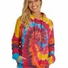 Tops Prodigy Unisex Yellow Tie Dye Popover Hoodie 1 Tops Prodigy Unisex Yellow Tie Dye Popover Hoodie -Traders Country Sales 30658 1 1