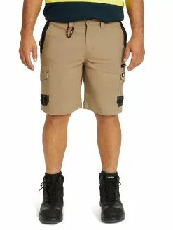 Traders 308 Khaki Comfort Stretch Shorts