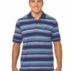 Lowes Polos Cougars Denim Aqua Stripe Birdseye Polo 1 Lowes Polos Cougars Denim Aqua Stripe Birdseye Polo -Traders Country Sales 31553 1568 org