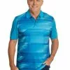 Polos Cougars Aqua Quik-Dry Sublimated Print Polo -Traders Country Sales 32436 01