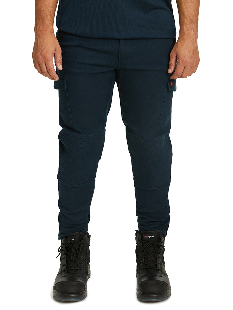 Trousers Traders 308 Navy Stretch Work Pants 4 Trousers Traders 308 Navy Stretch Work Pants - Image 2