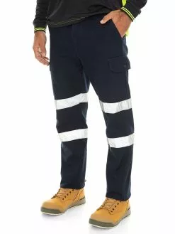 Lowes Navy Cargo Reflective Work Trousers -Traders Country Sales 35774 s lowes 1