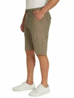 Traders Stretch Canvas Cargo Shorts Khaki -Traders Country Sales 36036 3