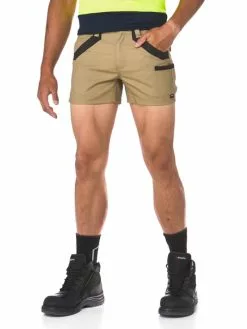 King Gee Khaki Utility Short Leg Shorts