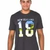 T-Shirts Lowes Charcoal New Zealand Print T-Shirt -Traders Country Sales 41040 192 org