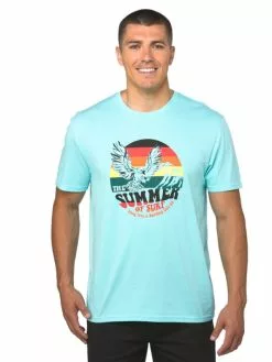 T-Shirts Lowes Mint Summer Of Surf Print T-Shirt
