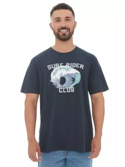 T-Shirts Lowes Indigo Surf Rider Printed T-Shirt