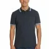 Polos Lowes Indigo Melange Jacquard Knit Polo -Traders Country Sales 43118 kyle 1