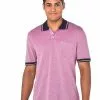 Polos Lowes Pink Cotton Rich Birdseye Polo -Traders Country Sales 43122 124 org