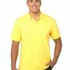 Polos Lowes Plain Sunshine Yellow Stretch Polo -Traders Country Sales 43135 1594 org