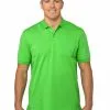 Polos Lowes Plain Bright Green Stretch Polo -Traders Country Sales 43136 1584 org