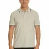 Polos Lowes Natural Melange Jacquard Polo