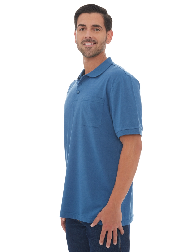 Polos Lowes Denim Plain Knit Polo 4 Polos Lowes Denim Plain Knit Polo - Image 2