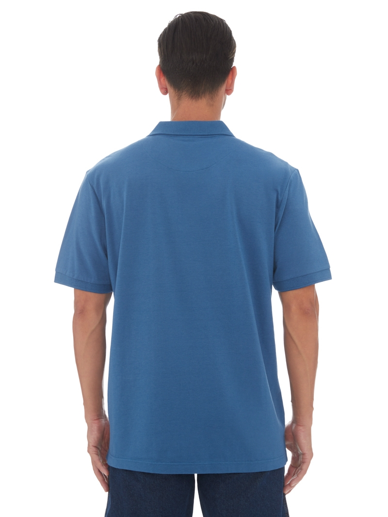 Polos Lowes Denim Plain Knit Polo 5 Polos Lowes Denim Plain Knit Polo - Image 3