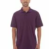 Polos Lowes Plum Plain Knit Polo -Traders Country Sales 43144 1 new 1