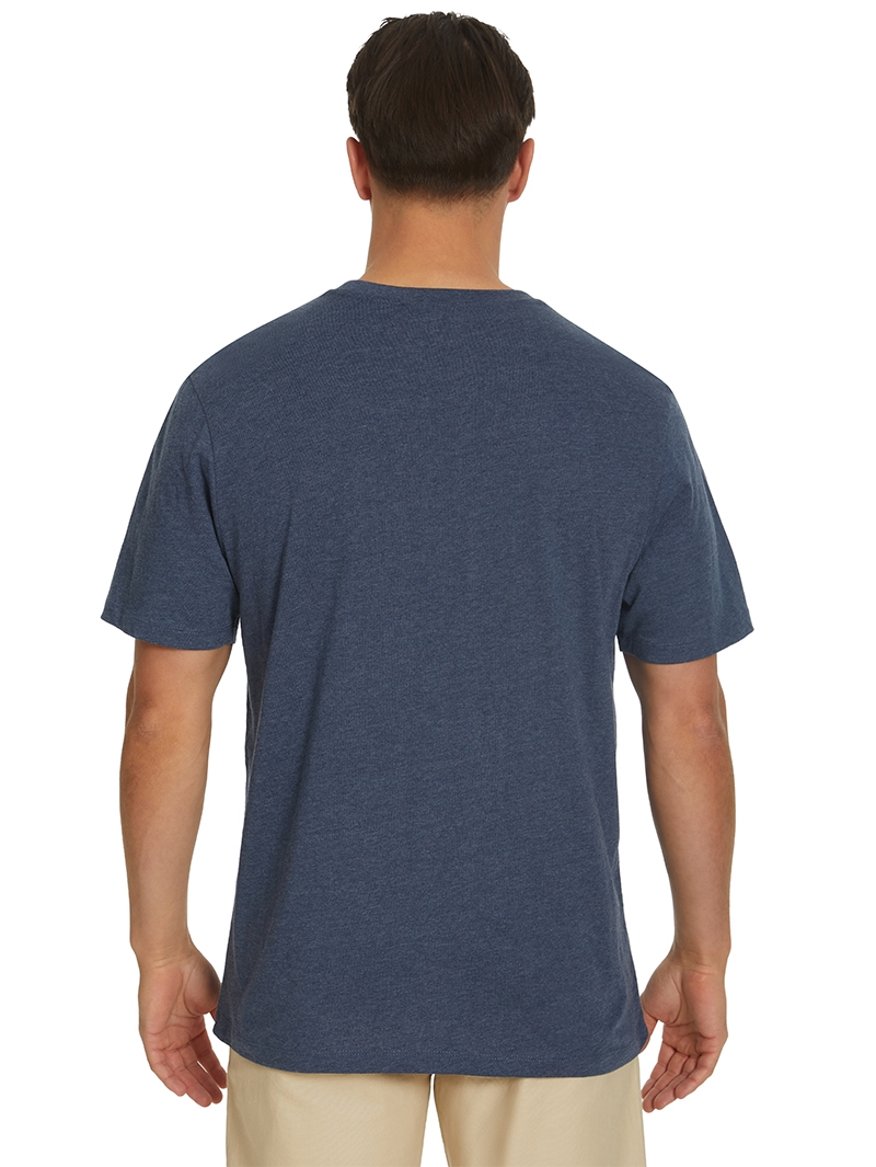 T-Shirts Lowes A Balanced Diet Slogan Indigo T-Shirt 4 T-Shirts Lowes A Balanced Diet Slogan Indigo T-Shirt - Image 2