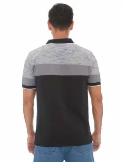 Polos Prodigy Black Textured Polo 7 Polos Prodigy Black Textured Polo -Traders Country Sales 43797 3 new