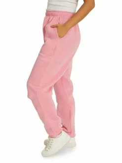 Bottoms Lowes Unisex Pink Flamingo Fleece Trackpants
