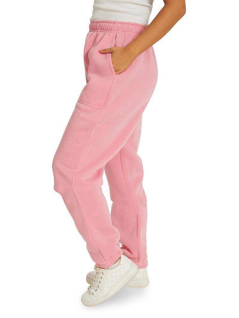 Bottoms Lowes Unisex Pink Flamingo Fleece Trackpants 3 Bottoms Lowes Unisex Pink Flamingo Fleece Trackpants