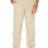 Street Cotton Pants Beige - Elastic Waist -Traders Country Sales 46004 f lowes