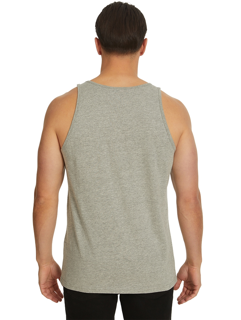 Singlets & Tanks Lowes Grey Absolutely Beer Slogan Tank Top 4 Singlets & Tanks Lowes Grey Absolutely Beer Slogan Tank Top - Image 2