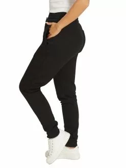 Lowes Unisex Black Fleece Skinny Trackpants