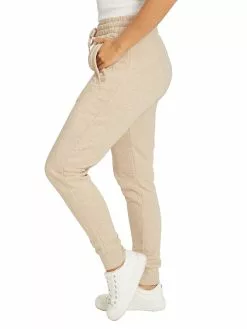 Lowes Unisex Oatmeal Fleece Skinny Trackpants