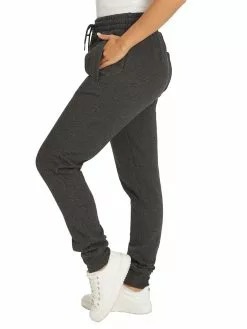 Lowes Unisex Charcoal Fleece Skinny Trackpants