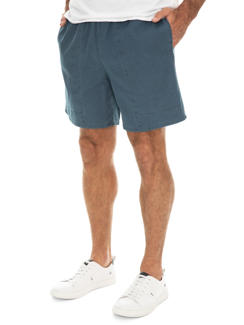 Ruggers Cotton Shorts Navy 4 Ruggers Cotton Shorts Navy - Image 2