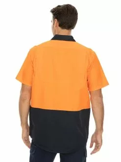 Shirts Lowes Short Sleeve Hi-Vis Orange Shirt