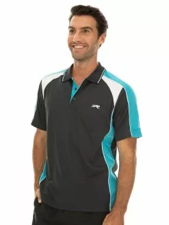Casual Menswear Cougars Quik Dry Navy Spliced Polo -Traders Country Sales 48210 s lowes 1