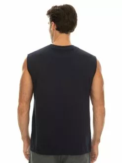 Singlets & Tanks Lowes Basic Cotton Jersey Navy Muscle Top -Traders Country Sales 48429 b lowes 1