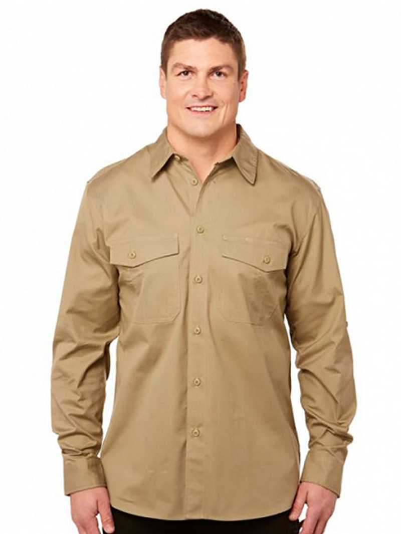 Shirts Lowes Khaki Lightweight L/S Shirt 3 Shirts Lowes Khaki Lightweight L/S Shirt