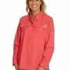 Outer Peak Tops Women Fishing Shirt Long Sleeve Pink -Traders Country Sales 49807 1