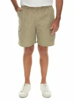 Ruggers Cotton Cargo Shorts Fawn