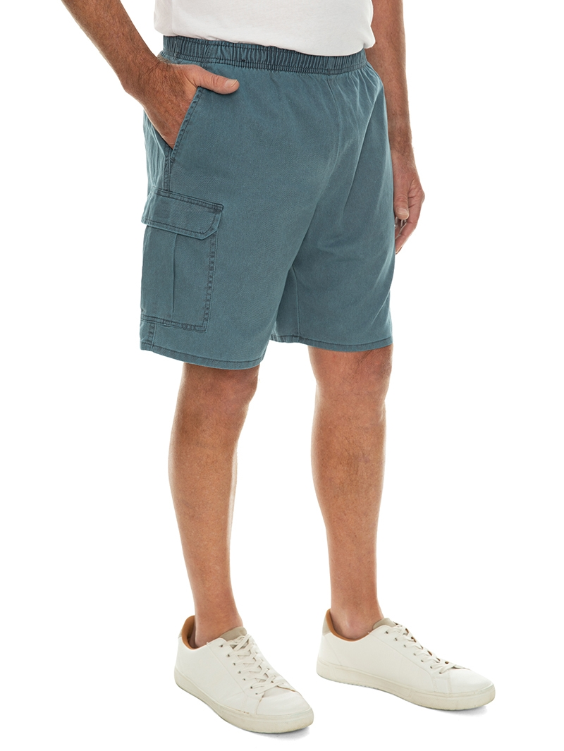 Ruggers Cotton Cargo Shorts Navy 4 Ruggers Cotton Cargo Shorts Navy - Image 2