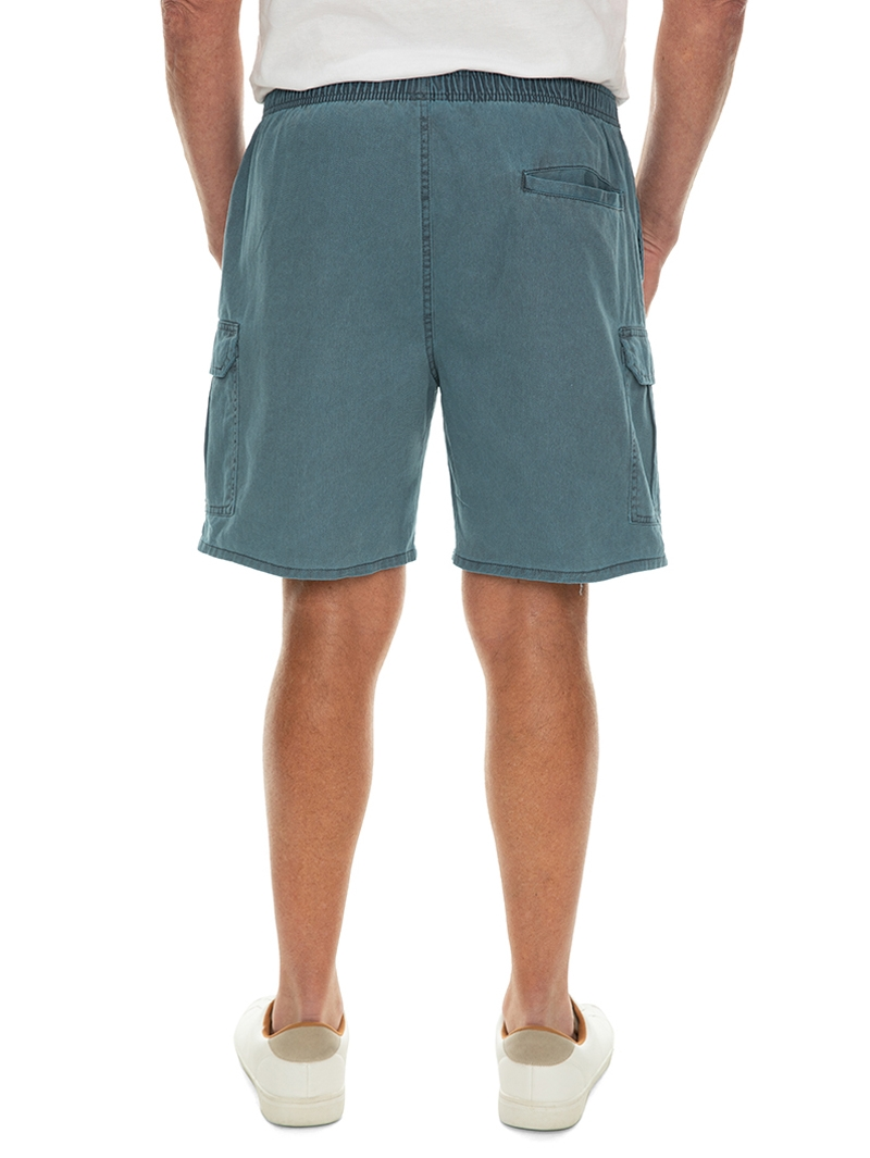 Ruggers Cotton Cargo Shorts Navy 5 Ruggers Cotton Cargo Shorts Navy - Image 3