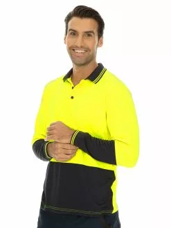 Shirts Traders Yellow & Navy Long Sleeve Hi-Vis Polo 14 Shirts Traders Yellow & Navy Long Sleeve Hi-Vis Polo -Traders Country Sales 51766 d lowes 1 1