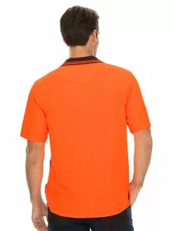 Shirts Traders Orange & Navy Cool Dry Hi-Vis Polo 7 Shirts Traders Orange & Navy Cool Dry Hi-Vis Polo -Traders Country Sales 51768 b lowes 1 1