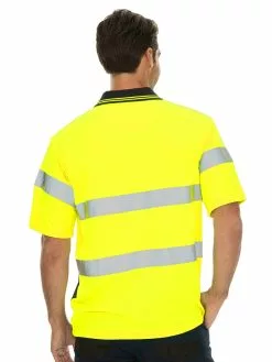 Shirts Traders Yellow Taped Short Sleeve Polo -Traders Country Sales 51774 b lowes 1 1