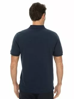 Polos Lowes Navy Cotton Rich Stretch Polo -Traders Country Sales 53238 b