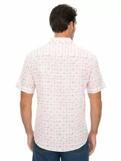 Shirts Prodigy Pink Printed Short Sleeve Shirt -Traders Country Sales 55637 b 1