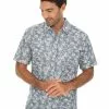 Shirts Prodigy Denim Palm Tree Short Sleeve Shirt -Traders Country Sales 55640 f 1