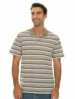 Polos Lowes Navy Yarn Dyed Stripe Polo 10 Polos Lowes Navy Yarn Dyed Stripe Polo -Traders Country Sales 55645 f lowes 1 6