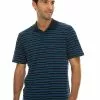 Polos Lowes Navy & Royal Stripe Polo -Traders Country Sales 55646 f lowes 1 7